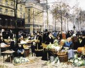 维克多加布里埃尔吉尔伯特 - Market Day